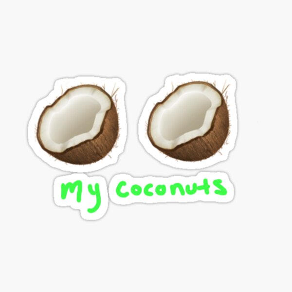 "My coconuts Kim Petras Art" Sticker for Sale by clairenunez27