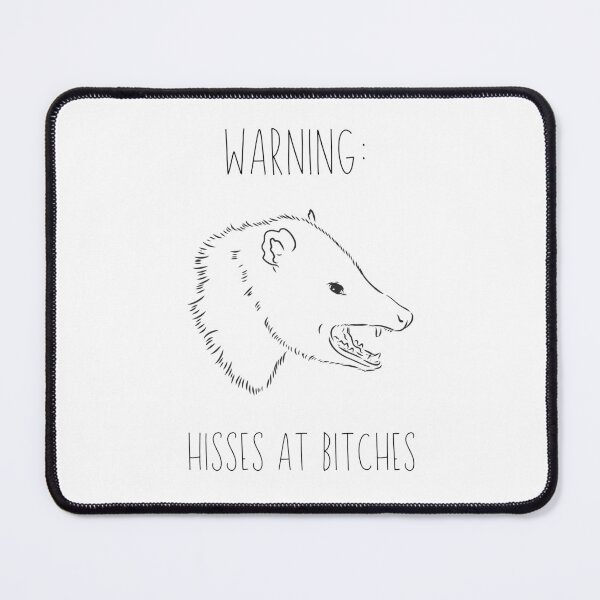 Item preview, Hisses At Bitches Possum designed and sold by ZestyFruit.