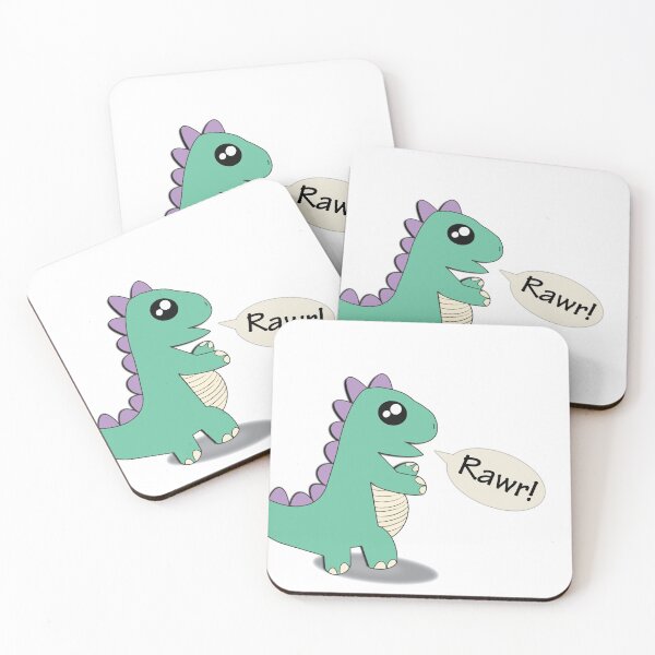 Item preview, Kids Dinosaur, rawr designed and sold by Dougbevisualprints.