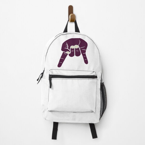 Item preview, Horns Down - maroon/white - large designed and sold by CFB-Art.