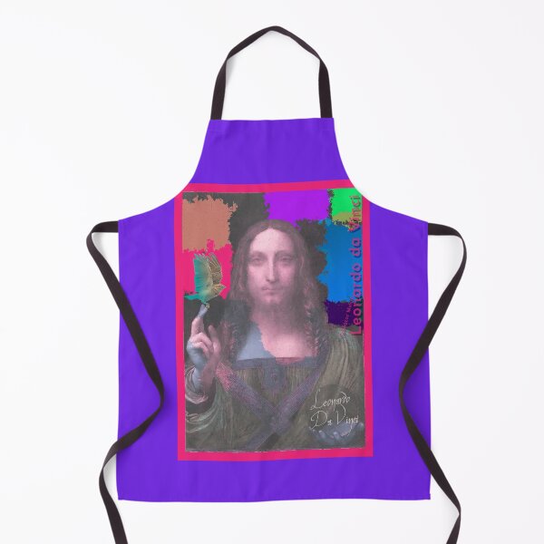 Item preview, Leonardo Da Vinci's Salvator Mundi and Lark Bird (Pop Art by ACCI) designed and sold by VanyssaGraphics.