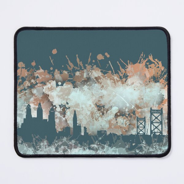 Item preview, Stain Philadelphia skyline. designed and sold by AlbertoRuiZ.