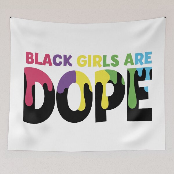 Item preview, BLACK GIRLS ARE DOPE  designed and sold by RetroPlaceee.