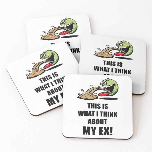 Item preview, This Is What I Think About My Ex! (Emoticon Smiley Meme) designed and sold by MrFaulbaum.