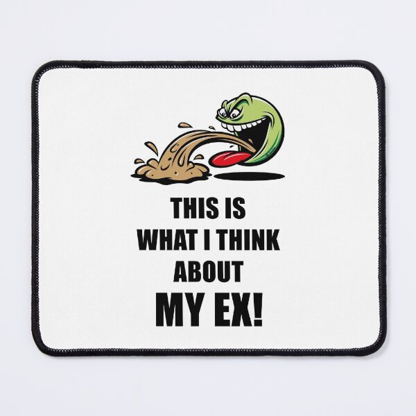 Item preview, This Is What I Think About My Ex! (Emoticon Smiley Meme) designed and sold by MrFaulbaum.