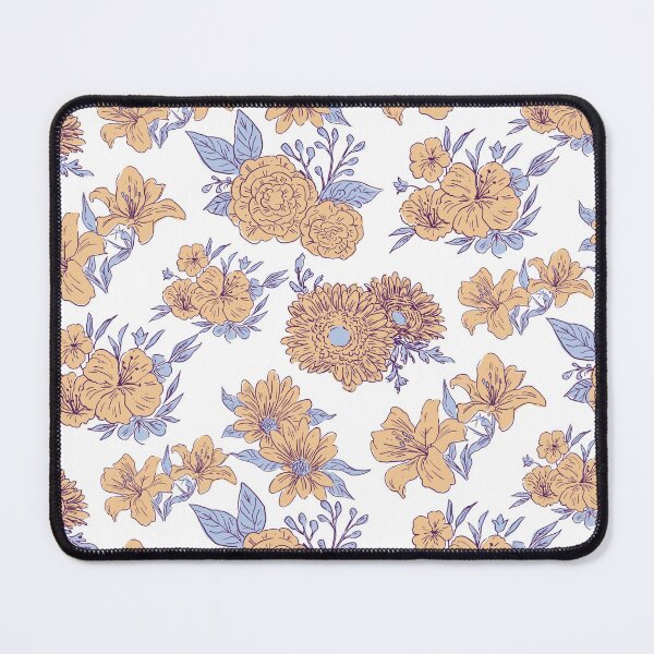 Item preview, Vintage Flowerpattern Throw Pillow designed and sold by ILTS.