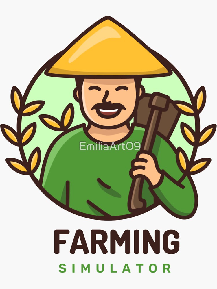 Farming Simulator Sticker For Sale By Emiliaart09 Redbubble 1682
