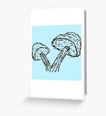 Fungi Pair Greeting Card