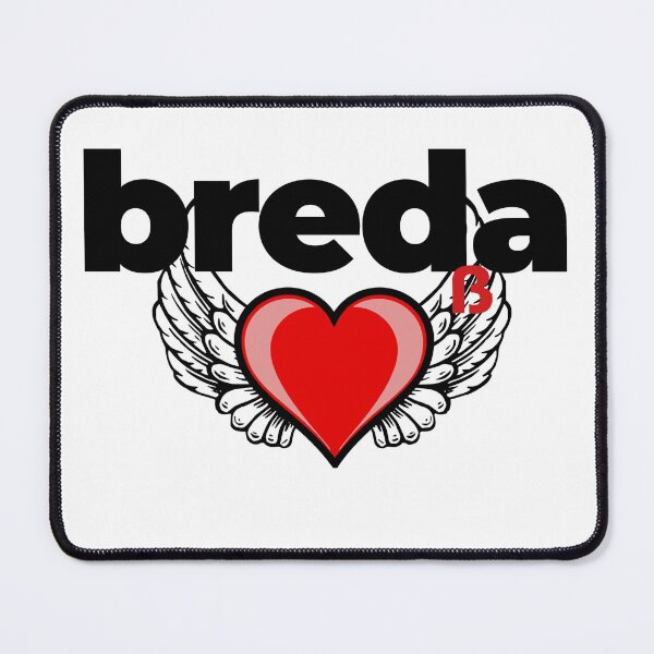 Item preview, breda met rood hart, mooi Brabants  designed and sold by BrabantsBeste.