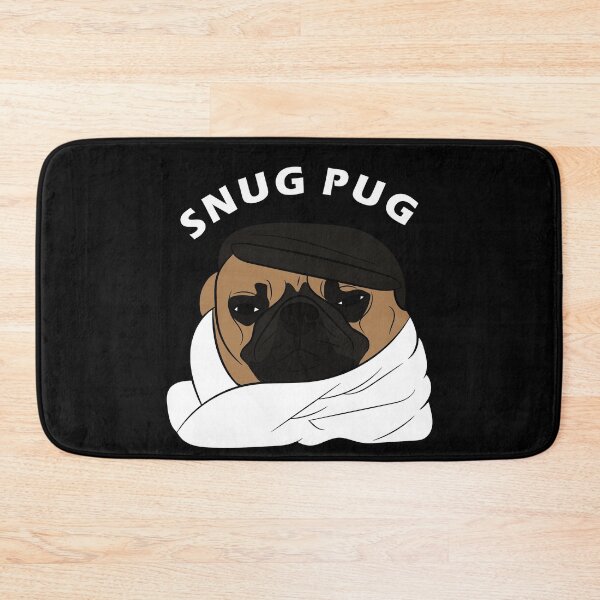 Item preview, Artistic snug pug design  designed and sold by SamRVstore.