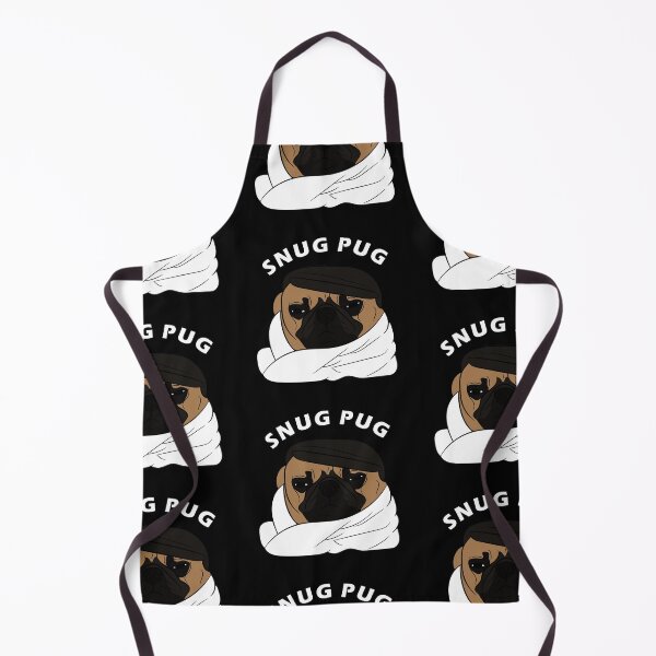 Item preview, Artistic snug pug design  designed and sold by SamRVstore.