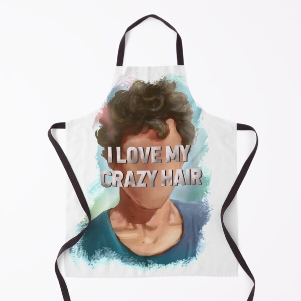 Item preview, I love my crazy hair t-shirt designed and sold by croscreates.
