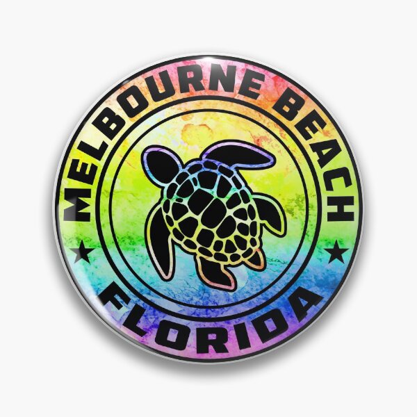 Item preview, Melbourne Beach Florida Sea Turtle FL designed and sold by DESTINATIONS DECAL.