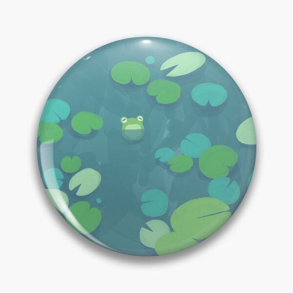 Item preview, Lily Pad Pond - Lilypads illustration  designed and sold by Milliarte_Shop.
