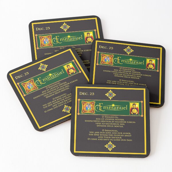 Item preview, O Emmanuel Advent Antiphon Dec. 23  designed and sold by JamesKentRidley.