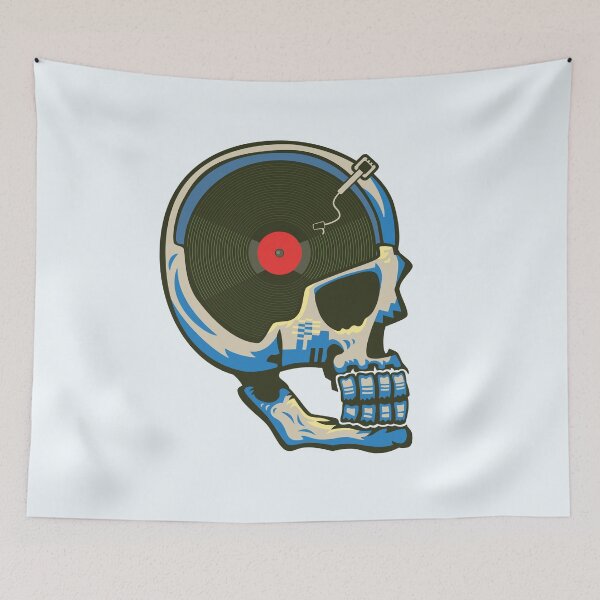 Item preview, turntable skull designed and sold by rintosu.