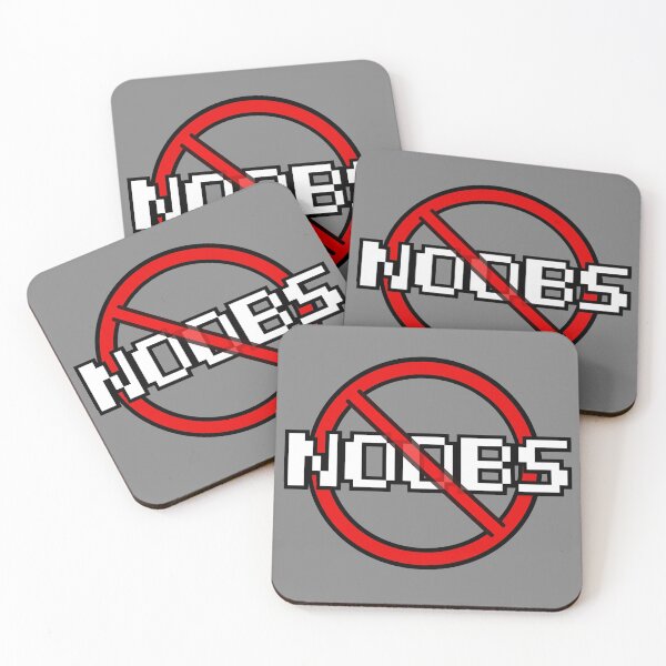 Item preview, No Noobs Allowed 8bit designed and sold by AMagicalJourney.