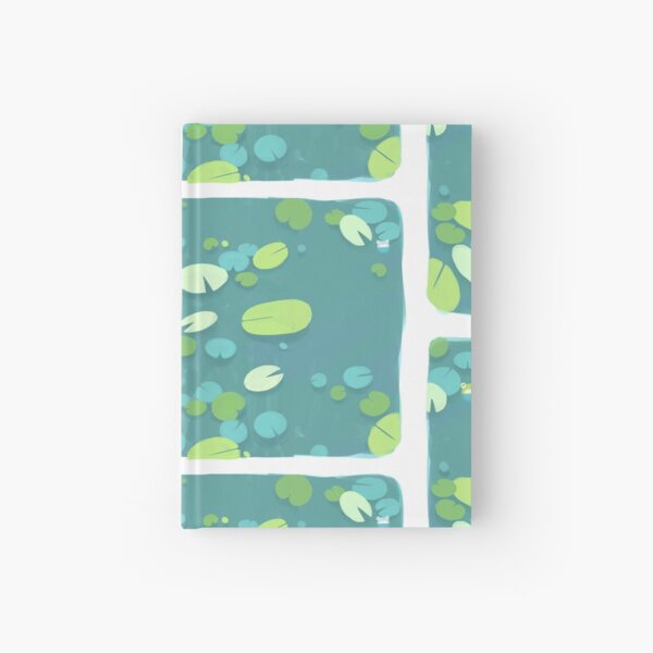 Item preview, Lily Pad Pond - Lilypads illustration - wider ver designed and sold by Mauricio Fonseca.