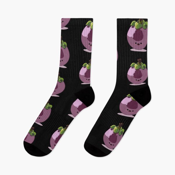 Item preview, My happy purple mangosteen drawing designed and sold by Blondiabshop.