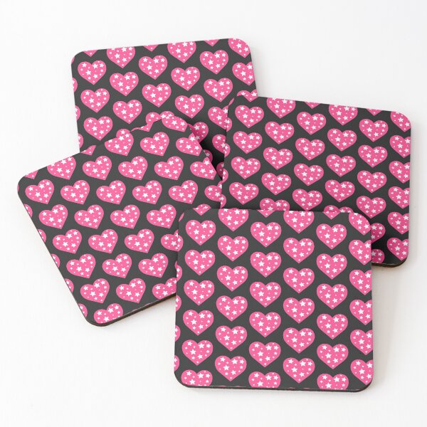 Item preview, Star Pink Heart Design designed and sold by BrightLightArts.