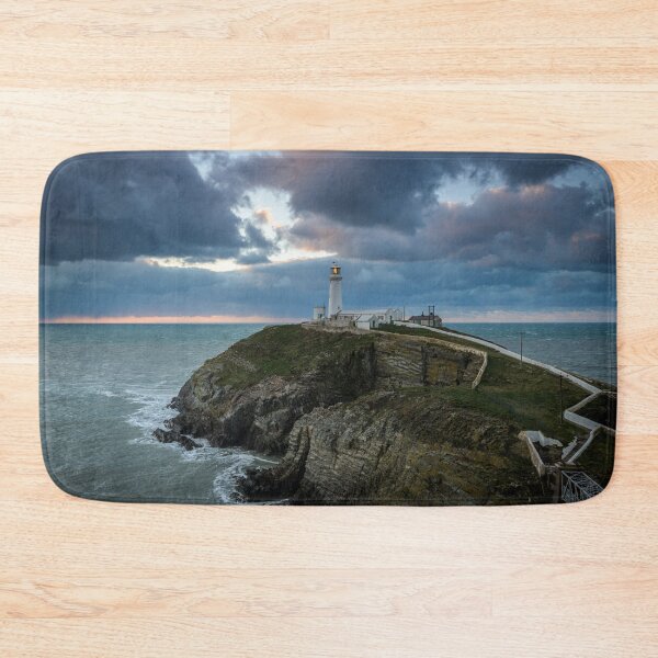 Item preview, South Stack Lighthouse during the Golden Hour designed and sold by MargaretClavell.