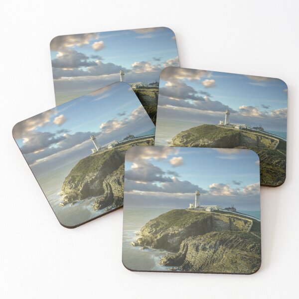 Item preview, South Stack Lighthouse during the Golden Hour designed and sold by MargaretClavell.