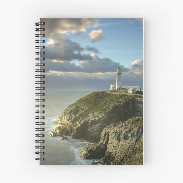 Item preview, South Stack Lighthouse during the Golden Hour designed and sold by MargaretClavell.