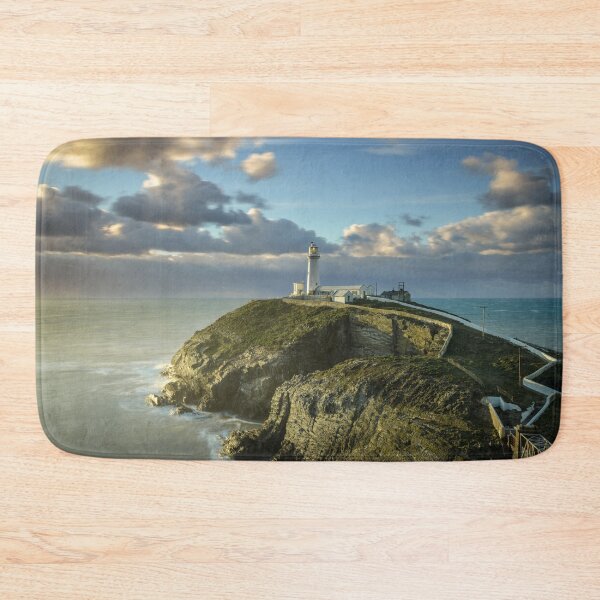 Item preview, South Stack Lighthouse during the Golden Hour designed and sold by MargaretClavell.