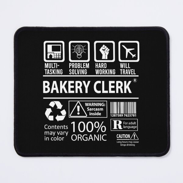Item preview, Bakery Clerk T Shirt - MultiTasking Certified Job Gift Item Tee designed and sold by andahanson.