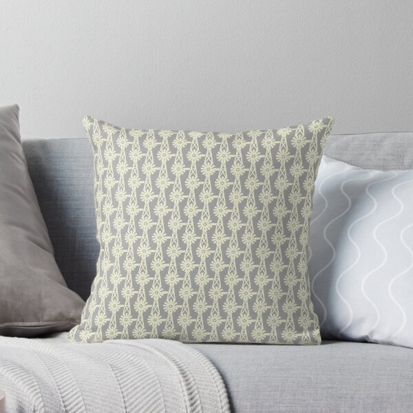 Item preview, Windmill Silhouette Print Grey & Cream Home Decor designed and sold by drawn2themusic.