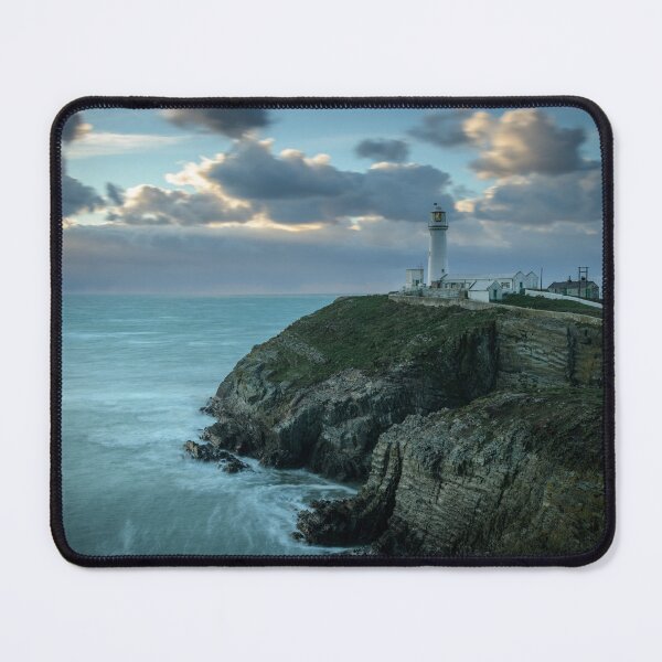Item preview, South Stack Lighthouse during the Golden Hour designed and sold by MargaretClavell.