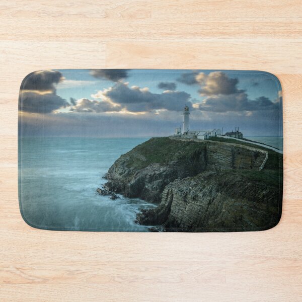 Item preview, South Stack Lighthouse during the Golden Hour designed and sold by MargaretClavell.