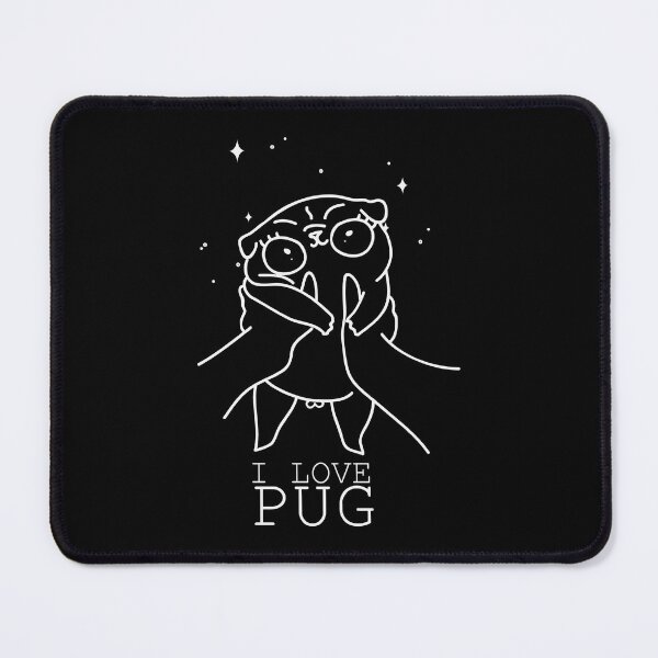 Item preview, I Love PUG Funny designed and sold by soebekhi.