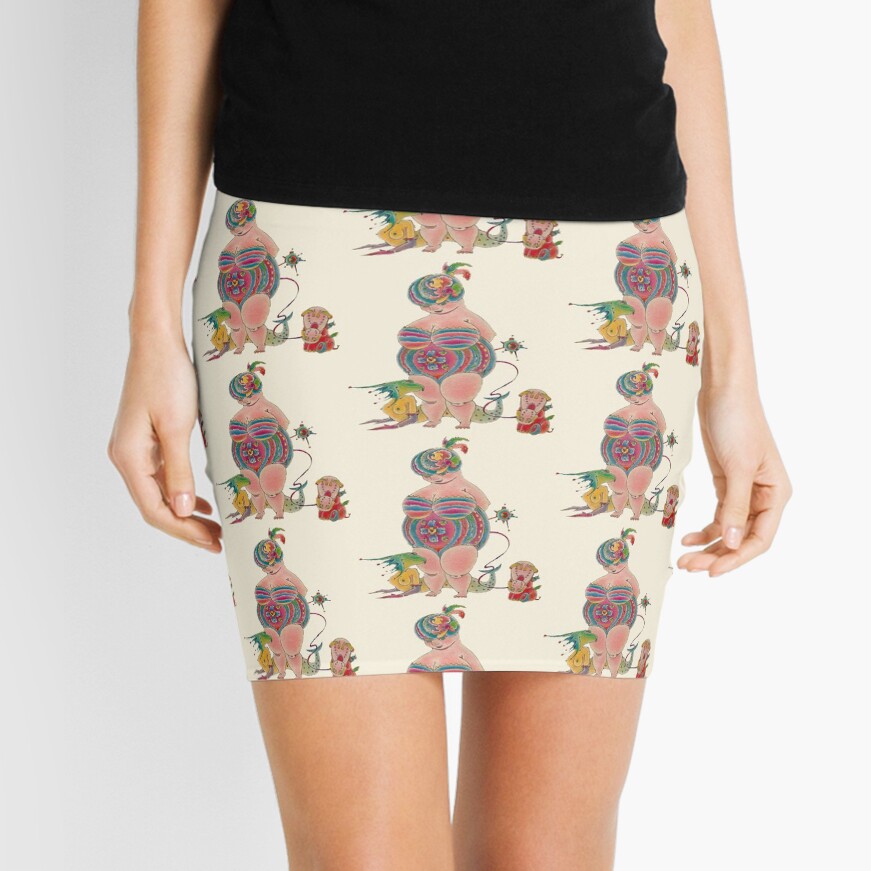 Item preview, Mini Skirt designed and sold by AnnetteArt.