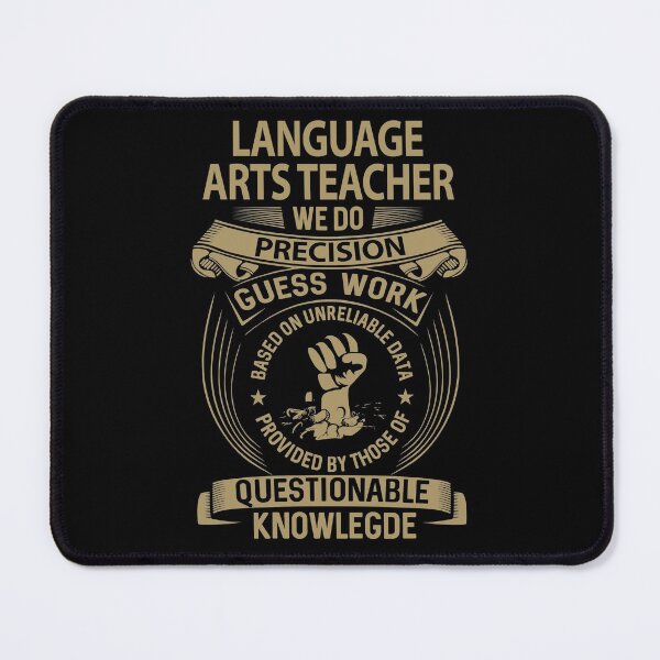 Item preview, Language Arts Teacher T Shirt - We Do Precision Job Gift Item Tee designed and sold by paneczkopat.