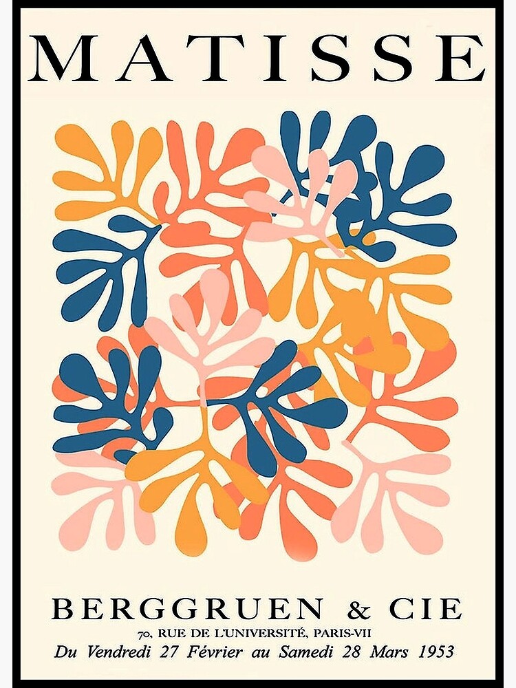 Thumbnail 3 of 3, Poster, MATISSE : Berggruen and Cie Vintage Advertising Art Print designed and sold by posterbobs.