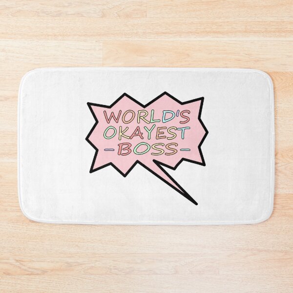 Item preview, World's Okayest Boss Essential Classic Sticker designed and sold by SW33TSP0T.