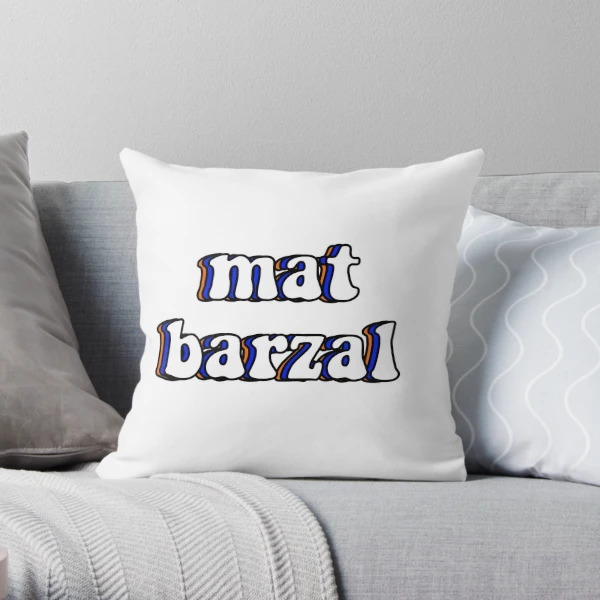 mat barzal jersey number Throw Pillow for Sale by madisonsummey