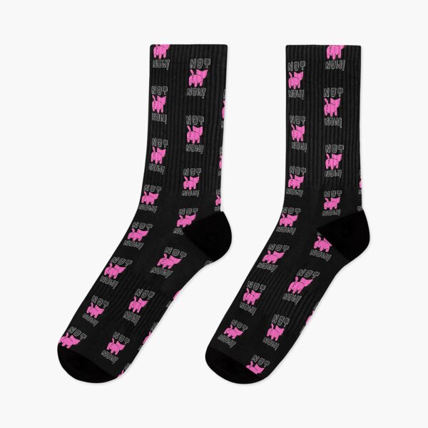 Item preview, Not Now! Do Not Bother Me! Sassy Bad Cat Cute Kitty Gray/ Pink Design designed and sold by LGbubble.
