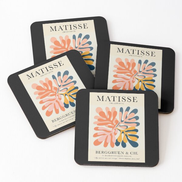 Item preview, MATISSE : Berggruen and Cie Vintage The Cut-Outs  Advertising Art Print designed and sold by posterbobs.