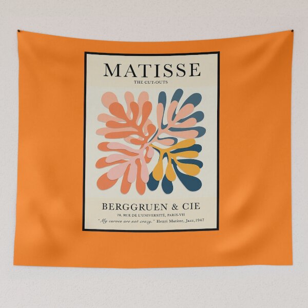 Item preview, MATISSE : Berggruen and Cie Vintage The Cut-Outs  Advertising Art Print designed and sold by posterbobs.