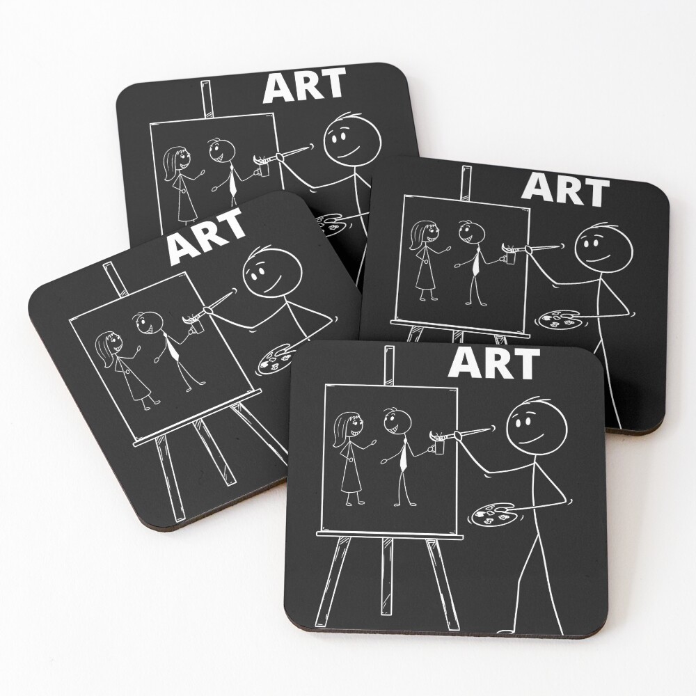 Item preview, Coasters (Set of 4) designed and sold by Highhocreations.