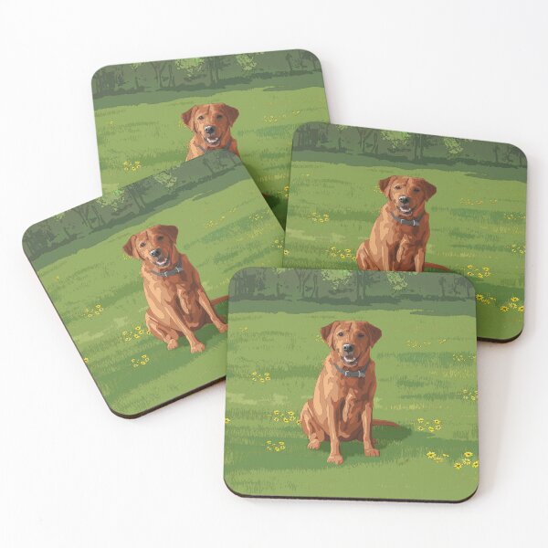 Item preview, Fox Red Yellow Labrador Retriever Hunting Dog designed and sold by csforest.