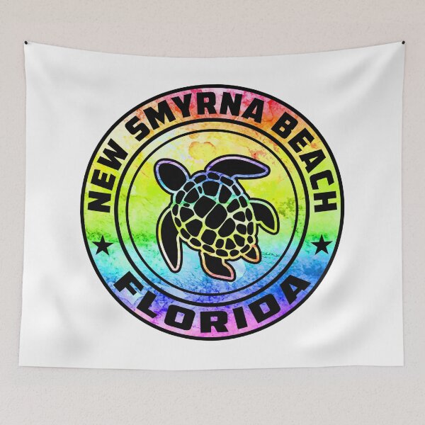 Item preview, New Smyrna Beach Florida Sea Turtle FL designed and sold by DESTINATIONS DECAL.