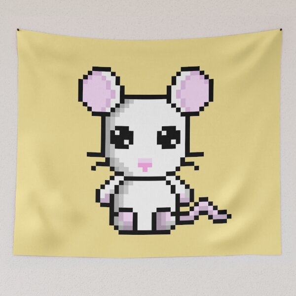 Item preview, Cute Mouse (Chibi Pixel Animal Character) designed and sold by Pixe11y.