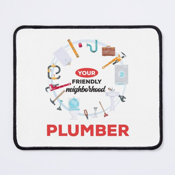 Item preview, Friendly Plumber USA American Flag - Circle - Dark designed and sold by epicmarketing.