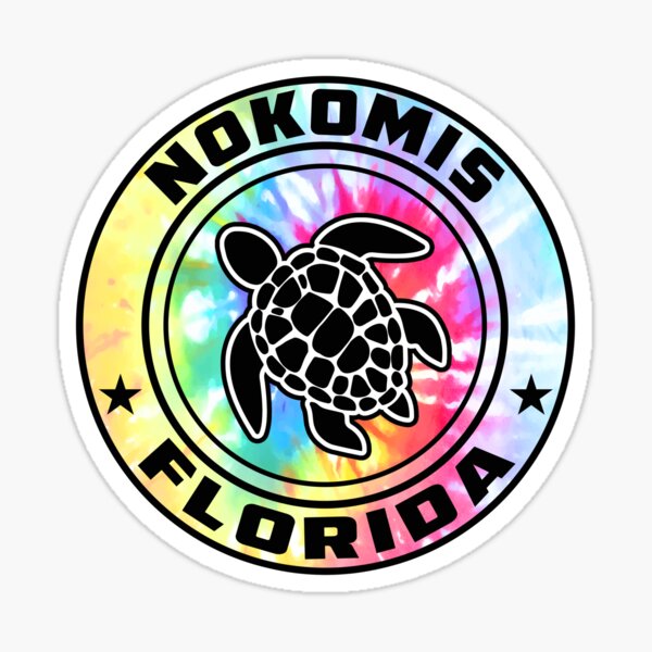Item preview, Nokomis Beach Florida Sea Turtle FL designed and sold by DESTINATIONS DECAL.