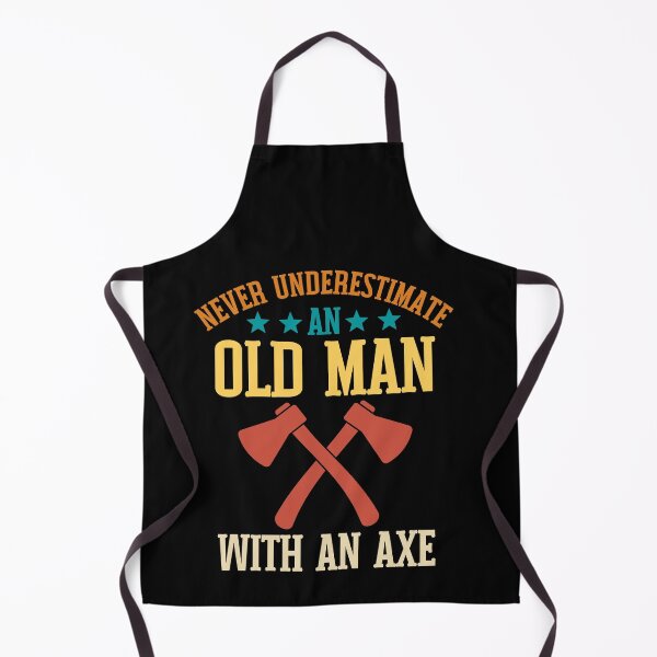 Item preview, Never Underestimate An Old Man With An Axe Funny Axe Throwing For Father's Day designed and sold by Kaladzishop.