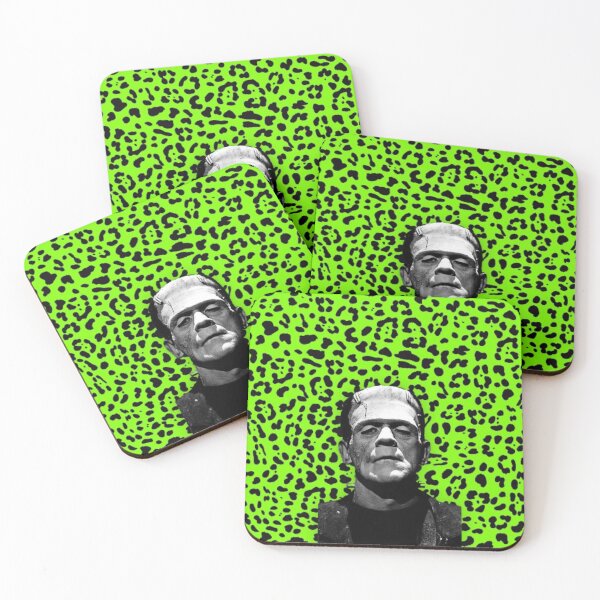 Item preview, Frankenstein punk leopard  designed and sold by Spooky Witch Dream.