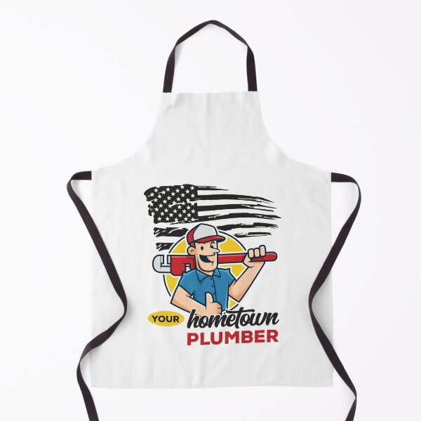 Item preview, Hometown Plumber USA American Flag - Yellow Circle - Dark designed and sold by epicmarketing.
